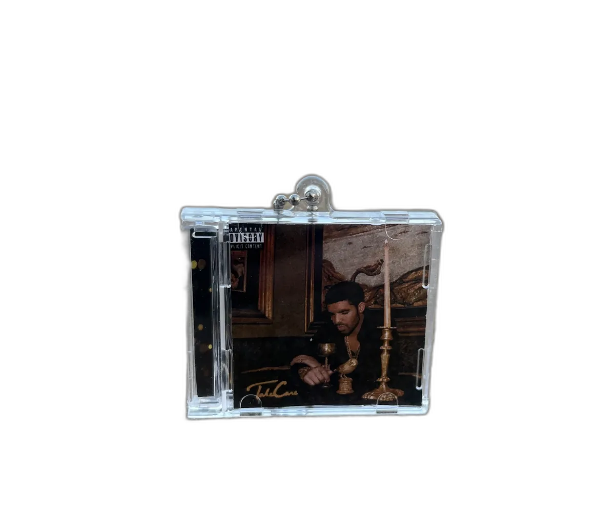 Drake Take Care CDMini keychain — custom album keychain by CDMinis